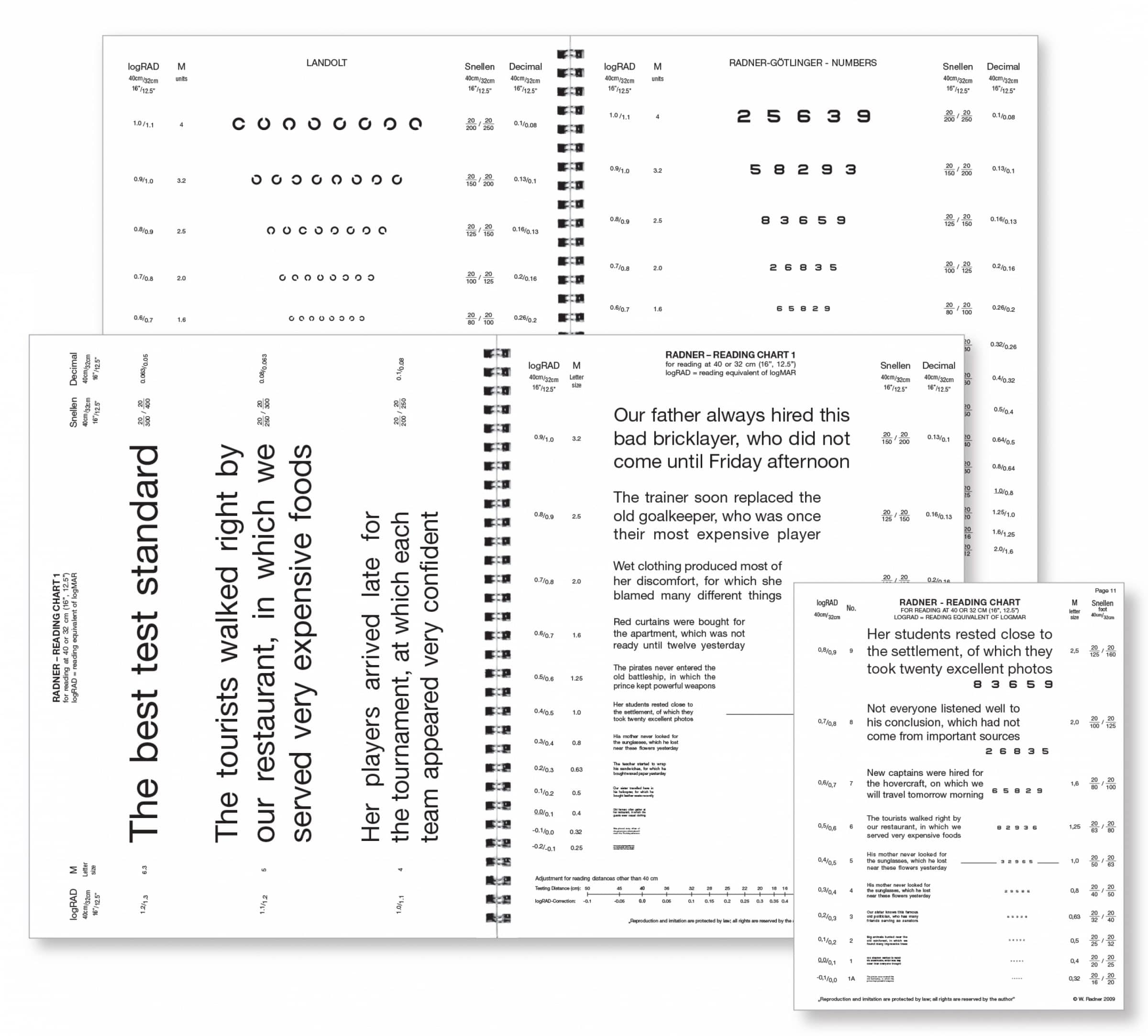 16 inch vision testing charts for school nurses precision vision