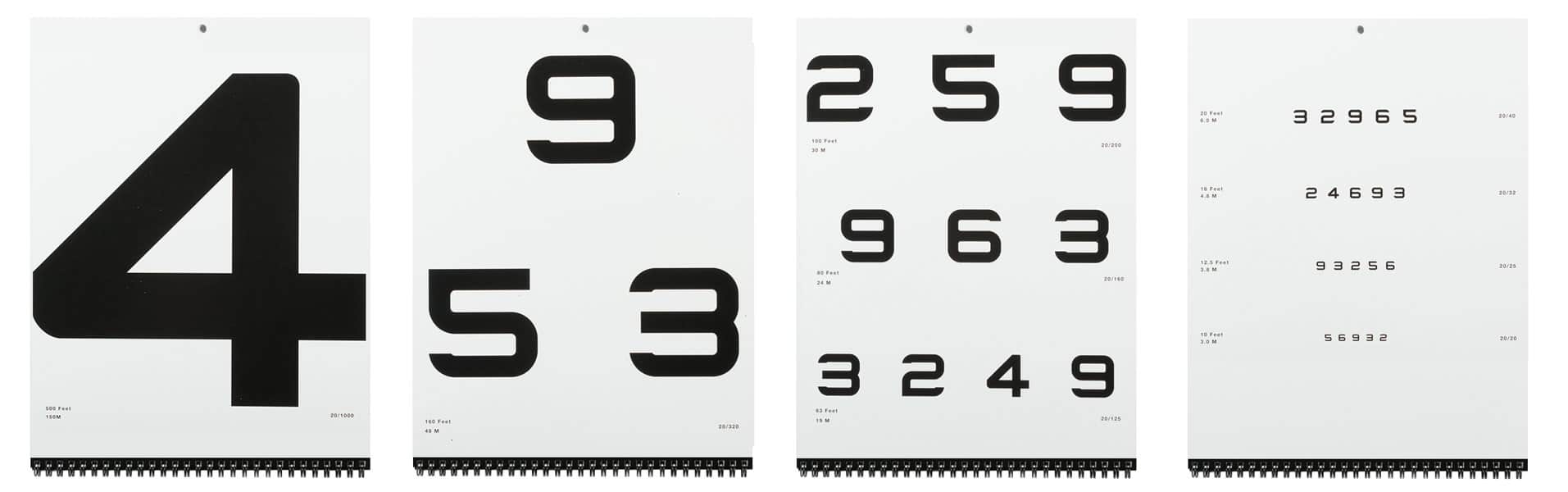 Feinbloom Distance Acuity Chart