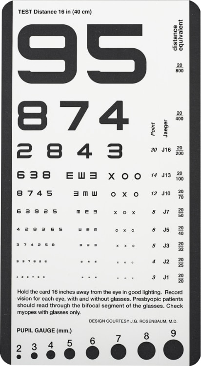 rosenbaum pocket vision screening card