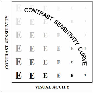 Pelli Robson Chart Scoring